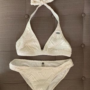 White ROXY swimsuit
